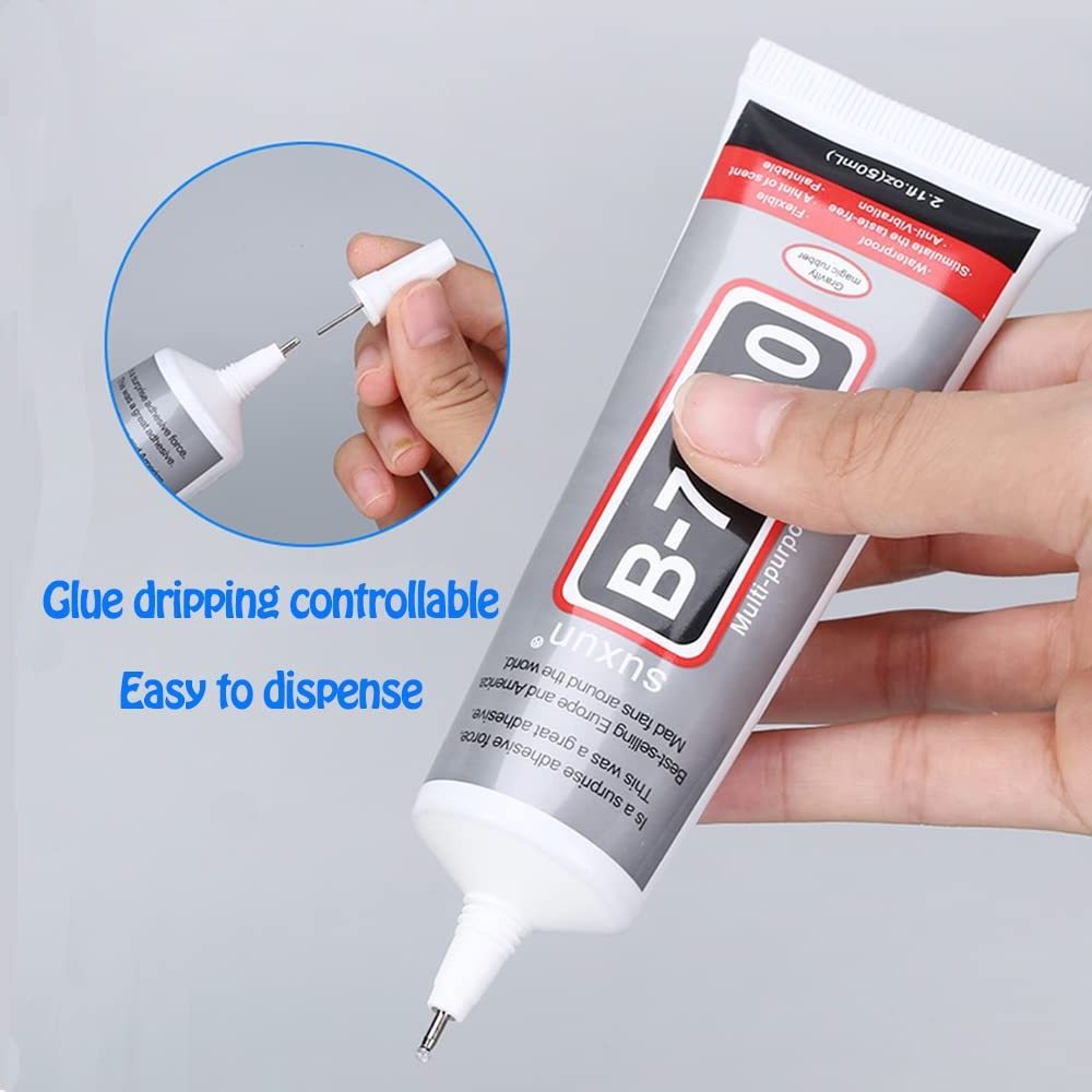 Onlyoa Multipurpose B7000 Medium Adhesives Transparent Liquid Glue 15ml 50ml 110ml