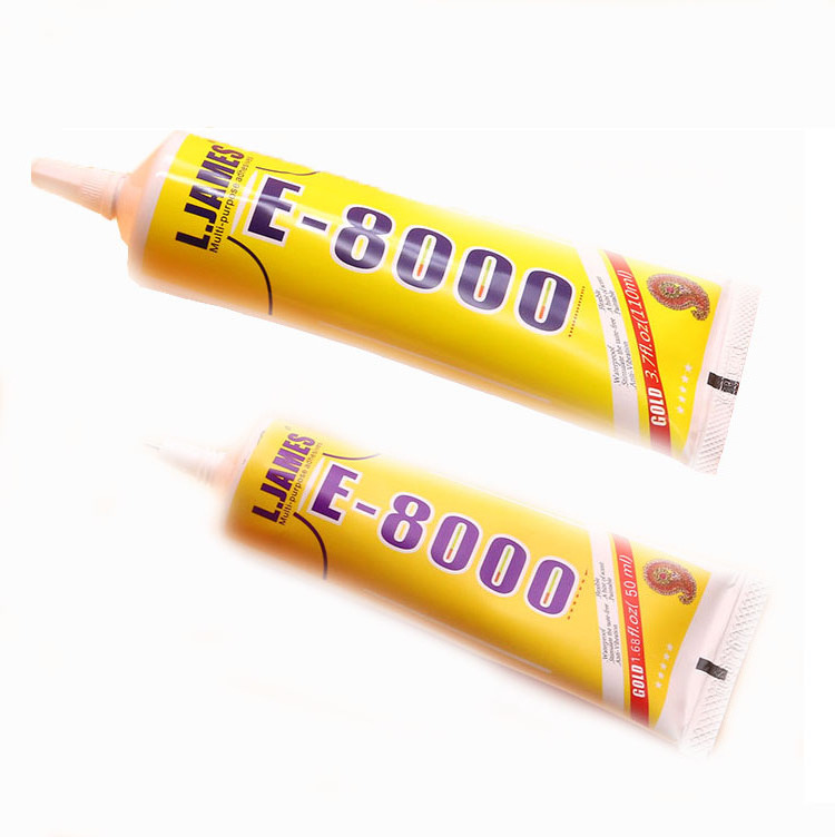 Onlyoa High Quality E8000 Glue Epoxy Adhesive E8000 glue  50ml 110ml for crystal jewelry glass metal DIY