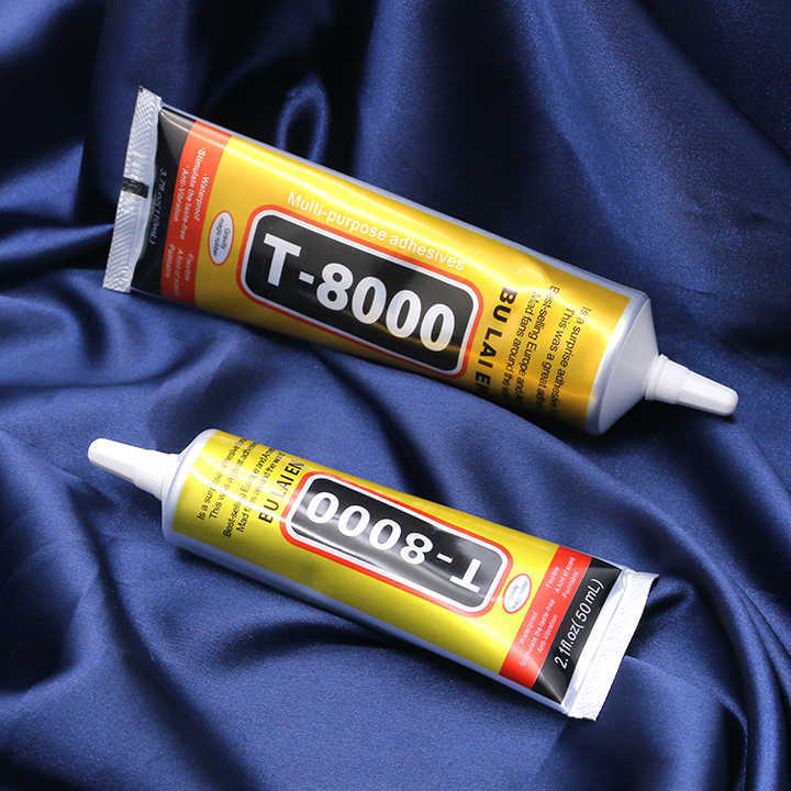 New T8000 DIY clothes LCD touch screen shoes craft shoes glue jewelry 15ml 50ml 110ml T8000 strong soft glue In stock wholesale