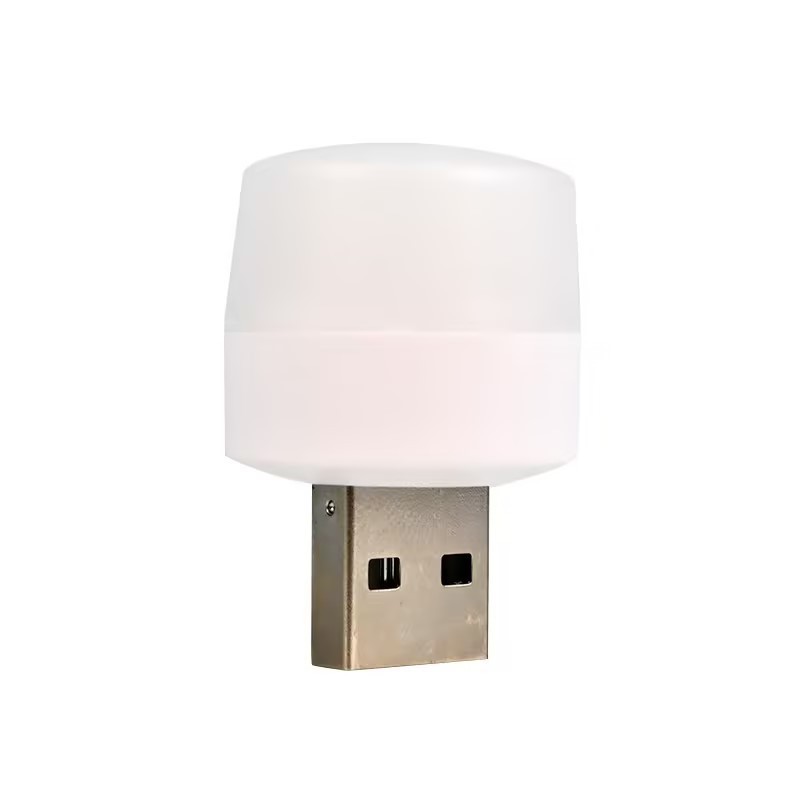 Factory wholesale Mini Portable USB Bulb White Warm Night Light Small LED Energy saving Bulb for Bedroom Sleeping