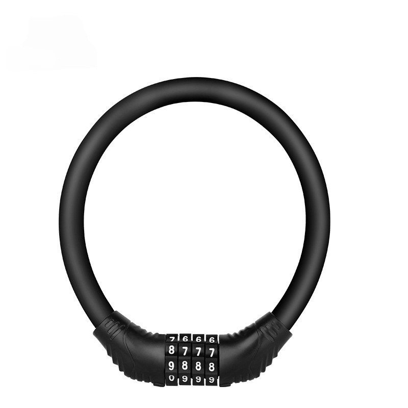 High quality manufacturer direct portable mini cable ring combination lock for mountain bikes