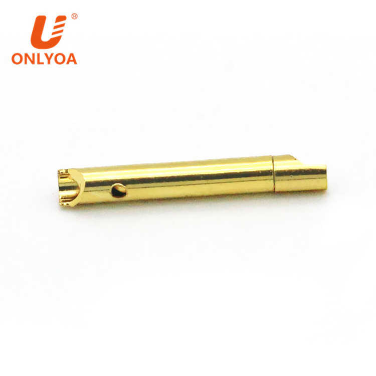 male female small gold bullet connector 2mm short banana plug