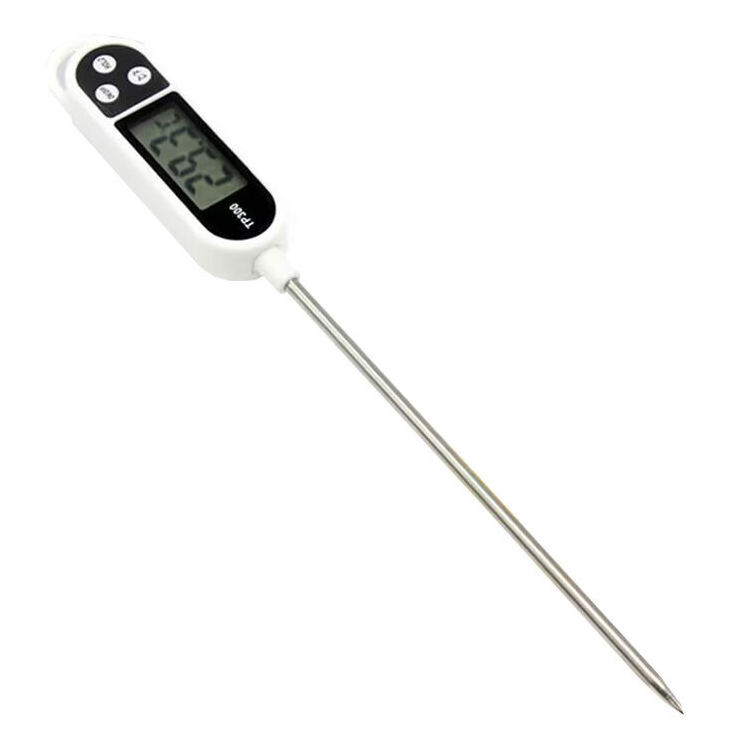 2024 TP300 LCD Digital Meat Thermometer Electronic Cooking Food Kitchen BBQ Probe Water Milk Oil Temperature Sensor Gauge Meter