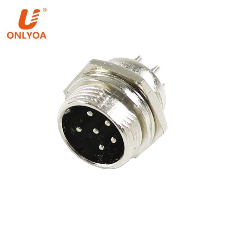 Male Female GX16 M16 6 pin 16mm circular connector aviation aircraft electrical wire connectors cable connectors manufacturers