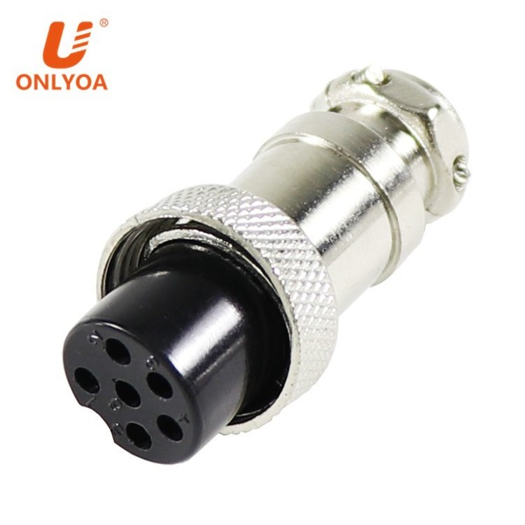 Male Female GX16 M16 6 pin 16mm circular connector aviation aircraft electrical wire connectors cable connectors manufacturers