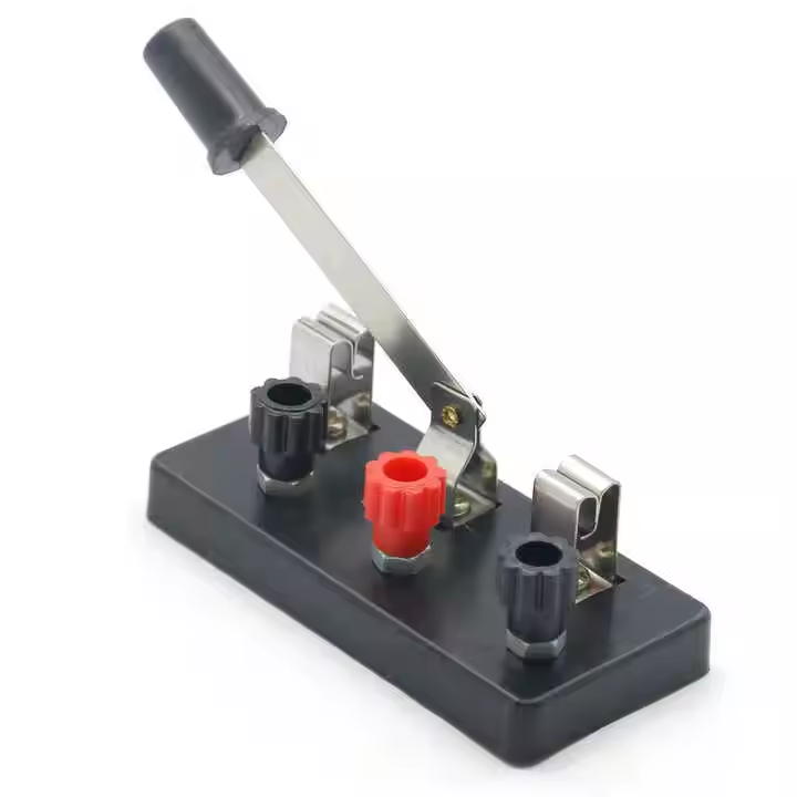 Factory outlet Student Physical Teaching Instruments Double Pole Knife Switch for Physics Sicence Laboratory Education