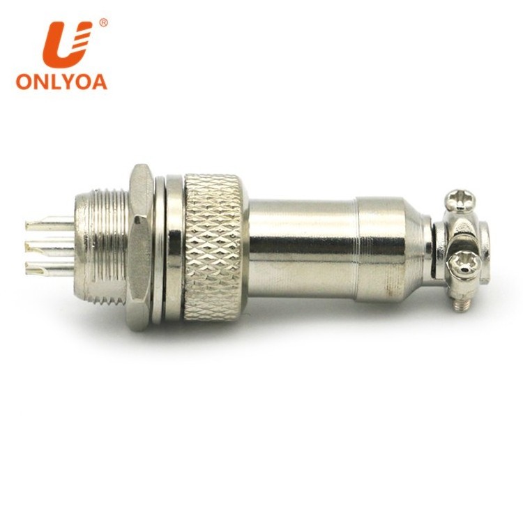 Male Female GX16 M16 6 pin 16mm circular connector aviation aircraft electrical wire connectors cable connectors manufacturers