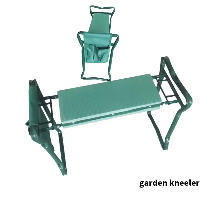 hot sale folding chair deep seat foldable garden kneeling pad chair bench seat stool garden kneeler with handles