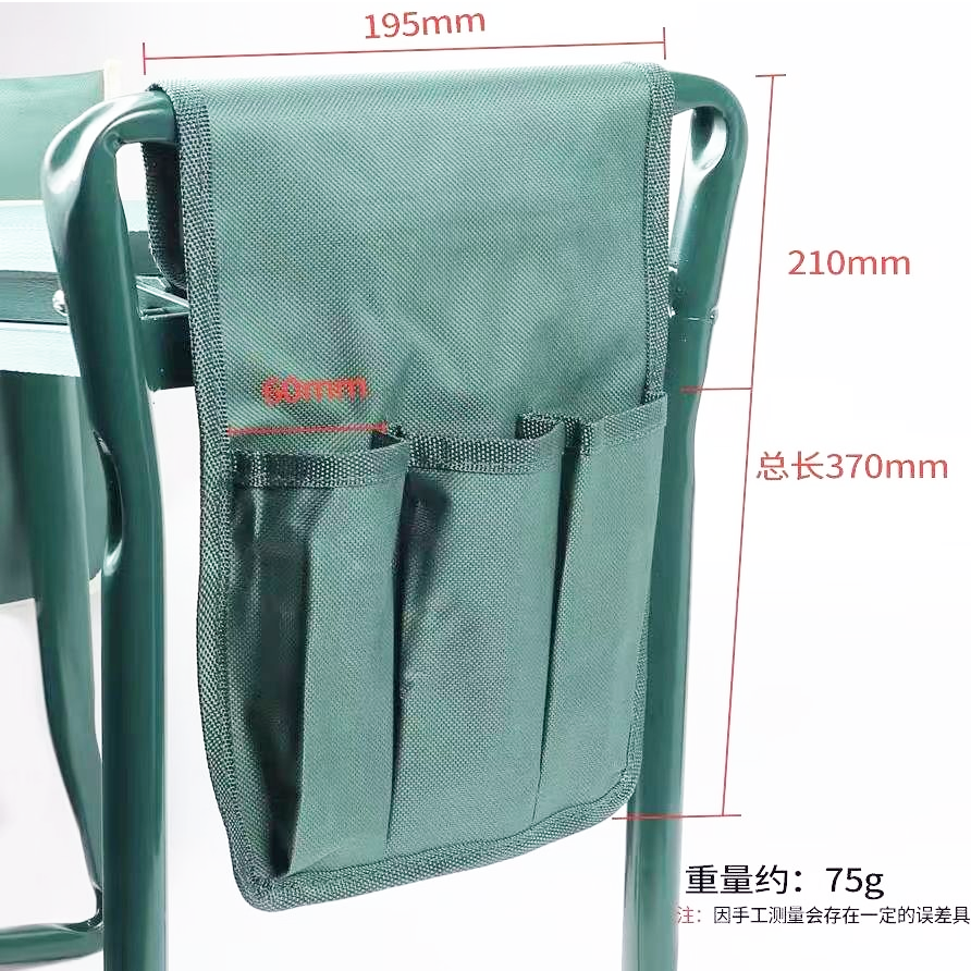 hot sale folding chair deep seat foldable garden kneeling pad chair bench seat stool garden kneeler with handles