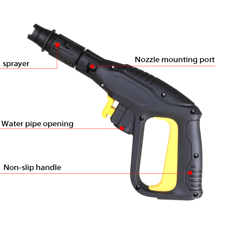 Pressure Washer Gun Car Wash Cleaning Water Spray Gun Lance Nozzle