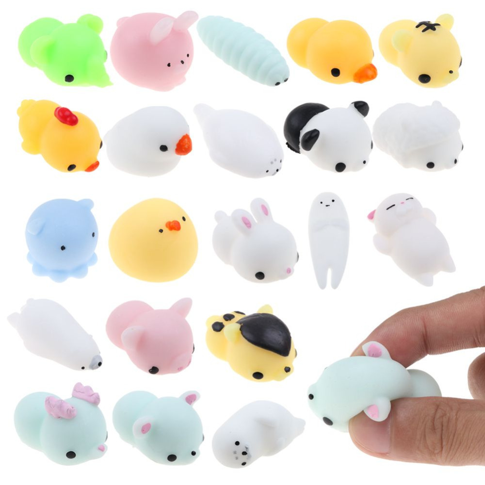 Mskwee Cute Mini Squishy Cute cat antistress ball Mochi Squeeze Toys Abreact Soft Sticky squishi stress relief toys/gifts