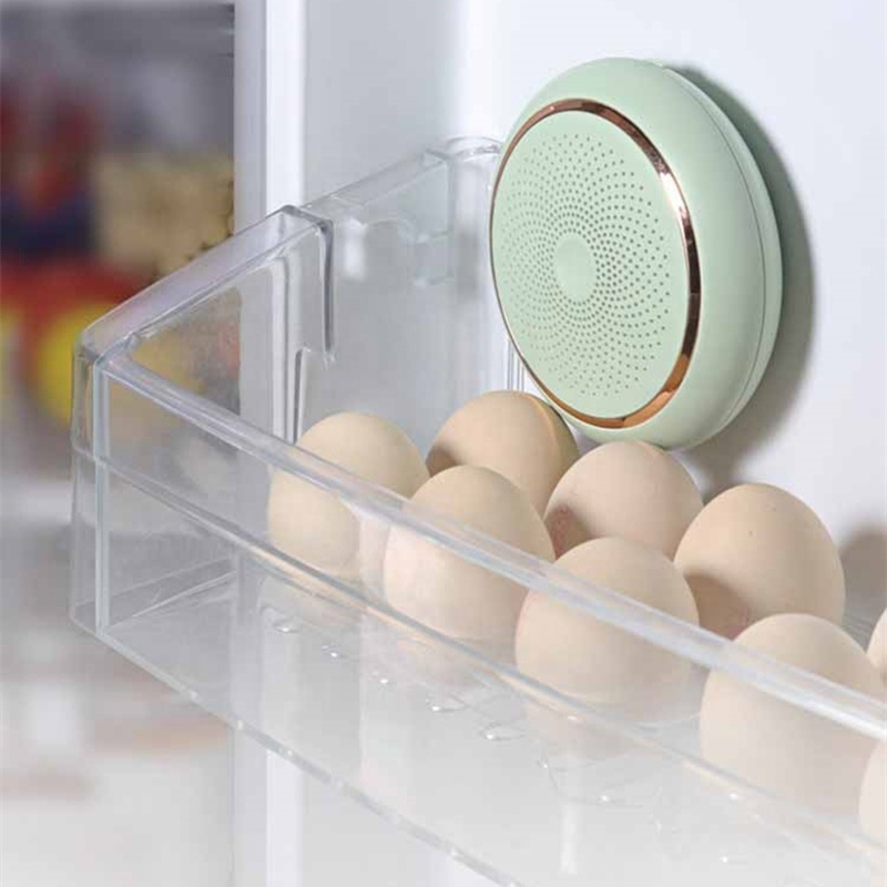 New  Design Portable Refrigerator Deodorizing Sterilizer Household Kitchen Air Purifier Keeping Fresh Rechargeable Deodorant