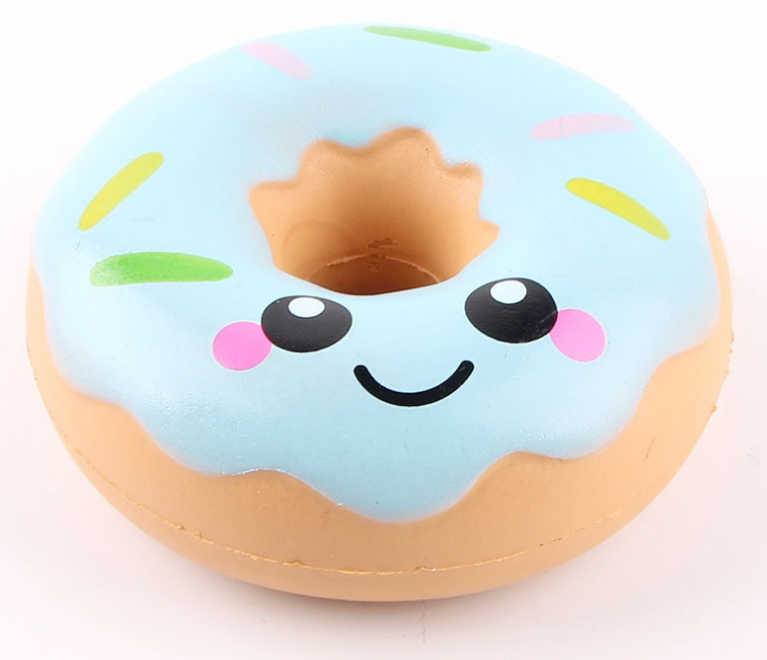 Mskwee Sweet Donut Slow Rising Doughnut Squishy Dessert Squishy Toy 2018 New Model Toy Kawaii Doughnut Kids Gift Toy Anti-stress