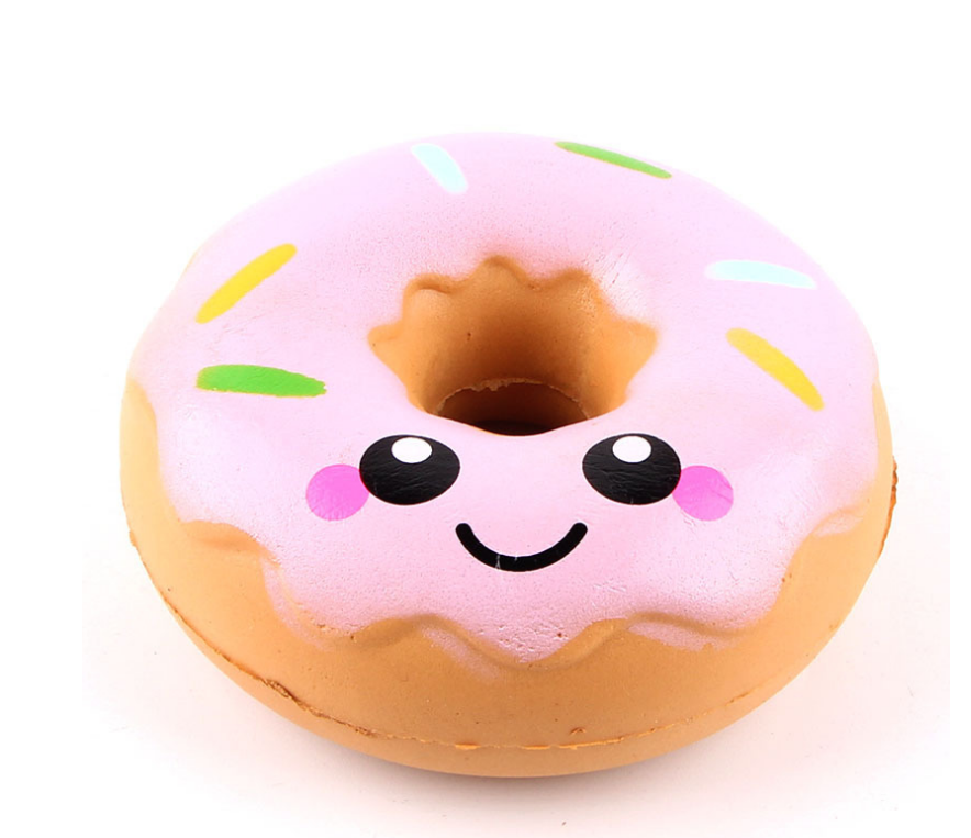 Mskwee Sweet Donut Slow Rising Doughnut Squishy Dessert Squishy Toy 2018 New Model Toy Kawaii Doughnut Kids Gift Toy Anti-stress