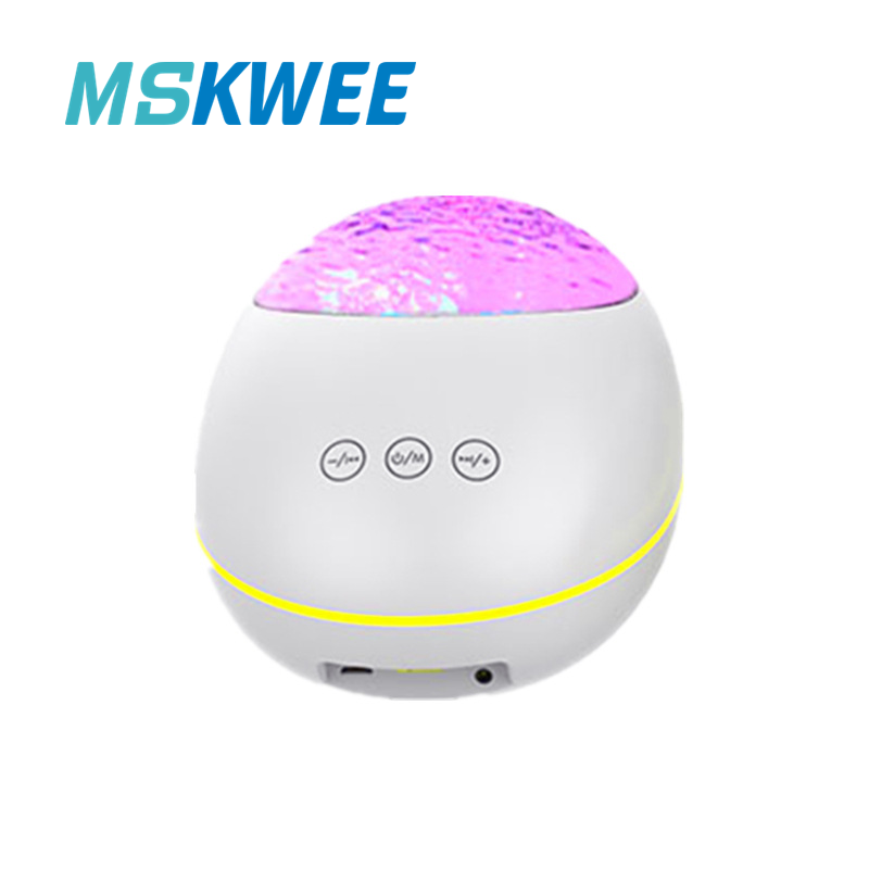 LED Galaxy Projector Lucky Stone Ocean Wave Projector for Bedroom Home Decor Starry Sky Projectors Night light with White Noise