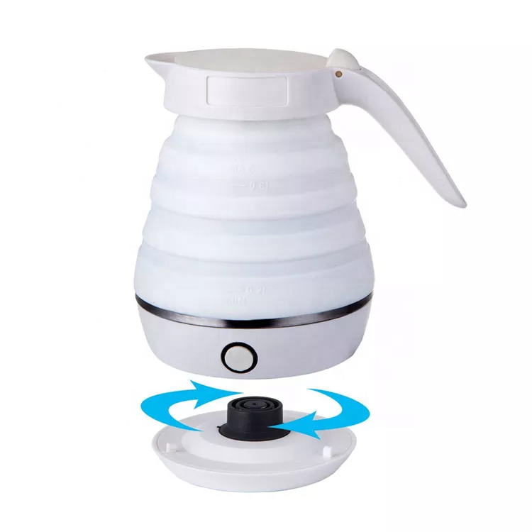 Custom New Travel Portable Foldable Electric Kettle Collapsible Water Boiler Fast Water Boiling Water Kettle