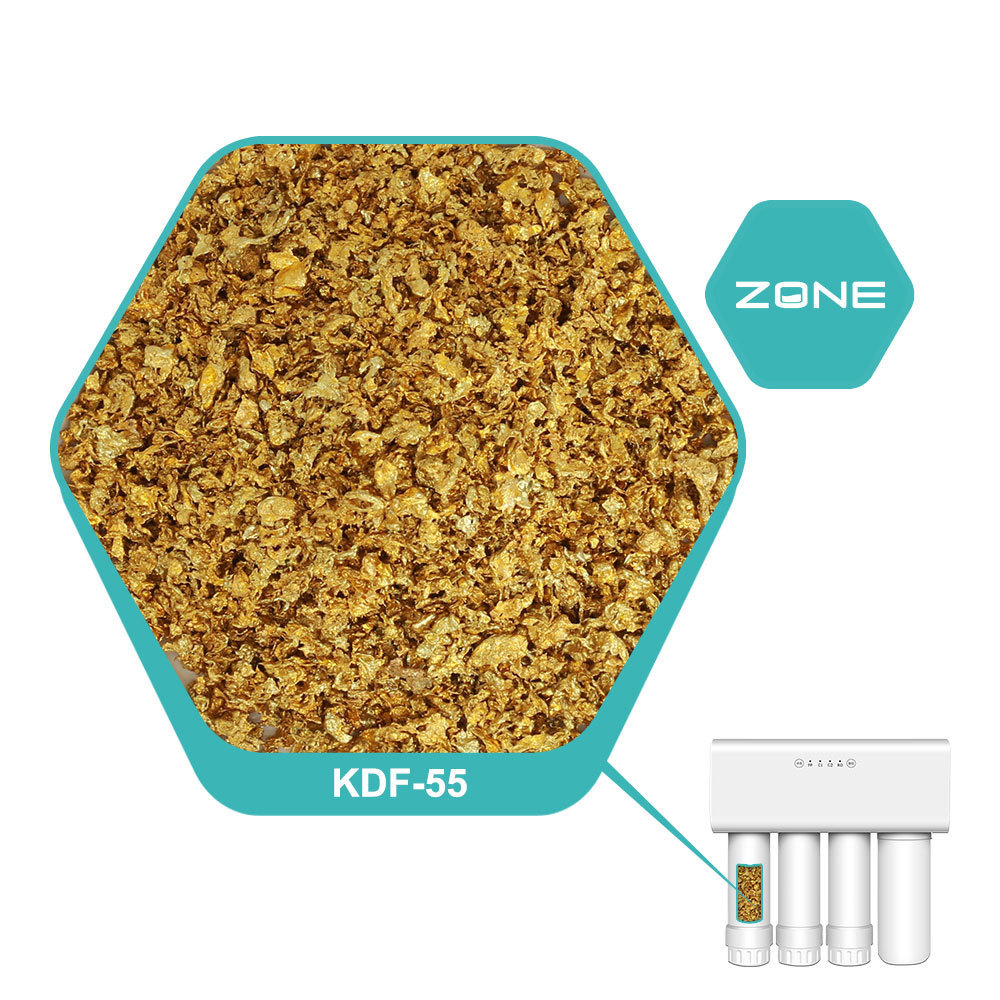 KDF 55 Filtration Media for Chlorine Heavy Metal Bacteria Iron Removal