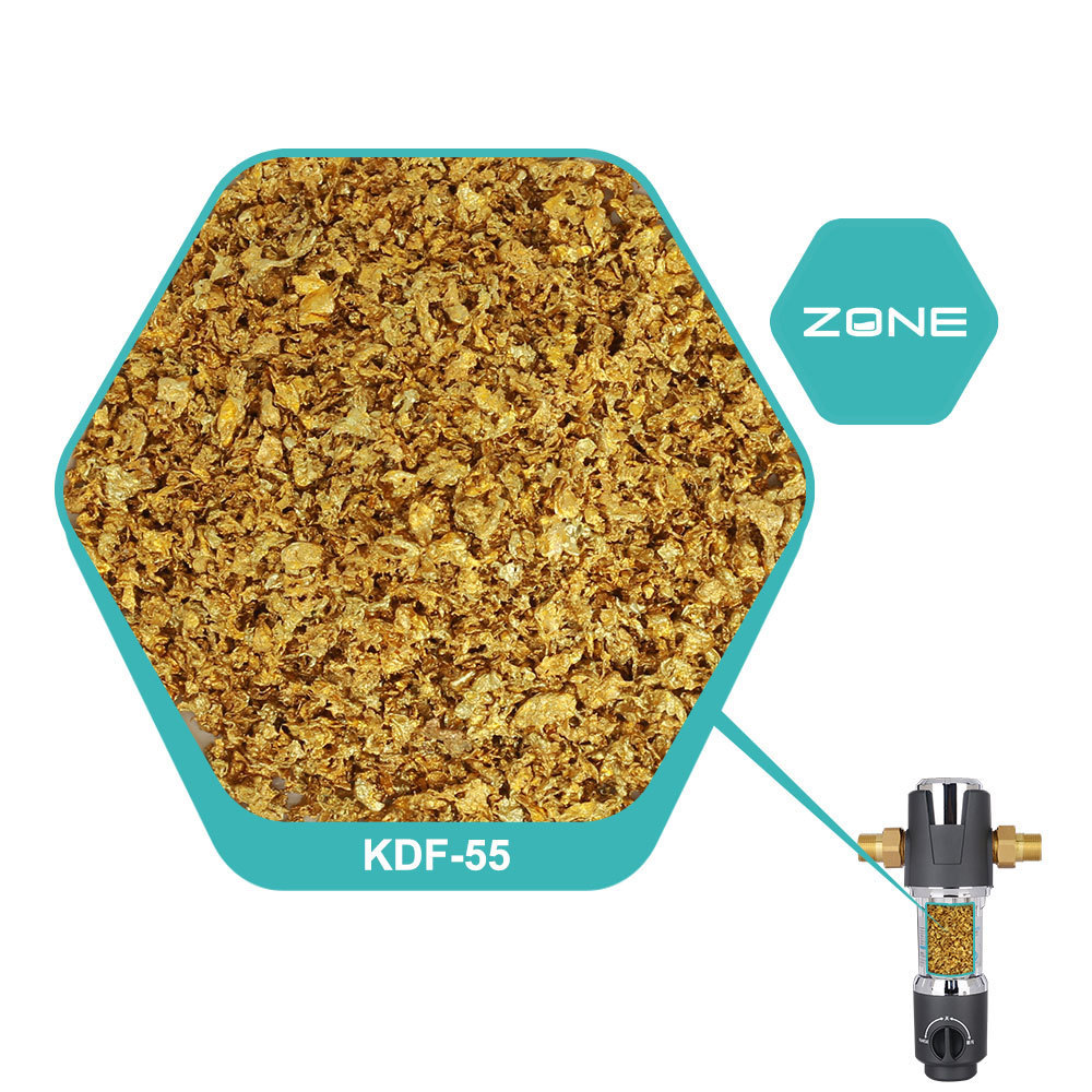 KDF 55 Filtration Media for Chlorine Heavy Metal Bacteria Iron Removal