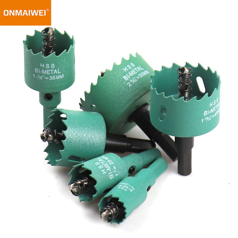 hot sale sizes 16 - 200mm bi metal hole saw for stainless steel metal hole saw