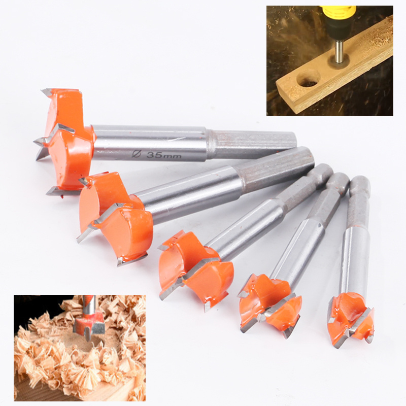 15mm Self Centering Hole Saw Cutter Carbon Steel Tungsten Carbide Wood Cutter Forstner Drill Bits