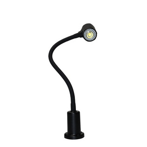 goose neck led work light with magnetic base for cnc machine lighting