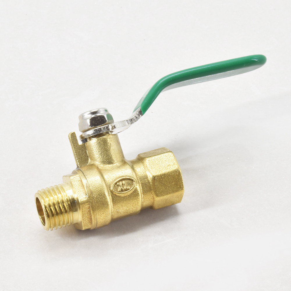 Three Way Brass Ball Valve L Type /  T Type Port  1/2 3/4 1 1-1/4 1-1/2 2 Inch 3 Way Brass Way Ball Valve Thread