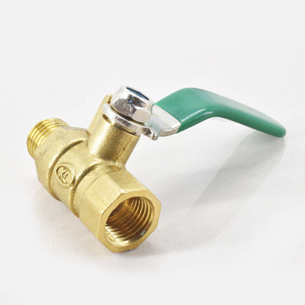 Three Way Brass Ball Valve L Type /  T Type Port  1/2 3/4 1 1-1/4 1-1/2 2 Inch 3 Way Brass Way Ball Valve Thread