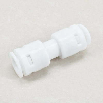 1/4 3/8 Inch Quick Connector Push in Union Connector Tube Hose Connect Plastic Straight Water Filter Pipe Tube Fitting