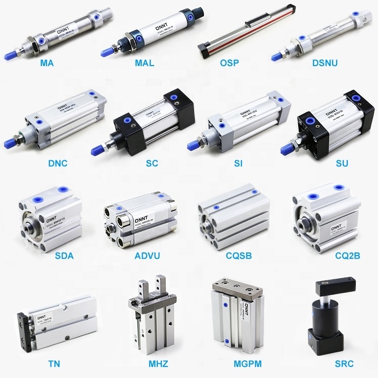 Airtac SMC Type Double Acting Air Compressor Rotary Mini Compact Stainless Steel Pneumatic Part Engine Piston Air Cylinder Price