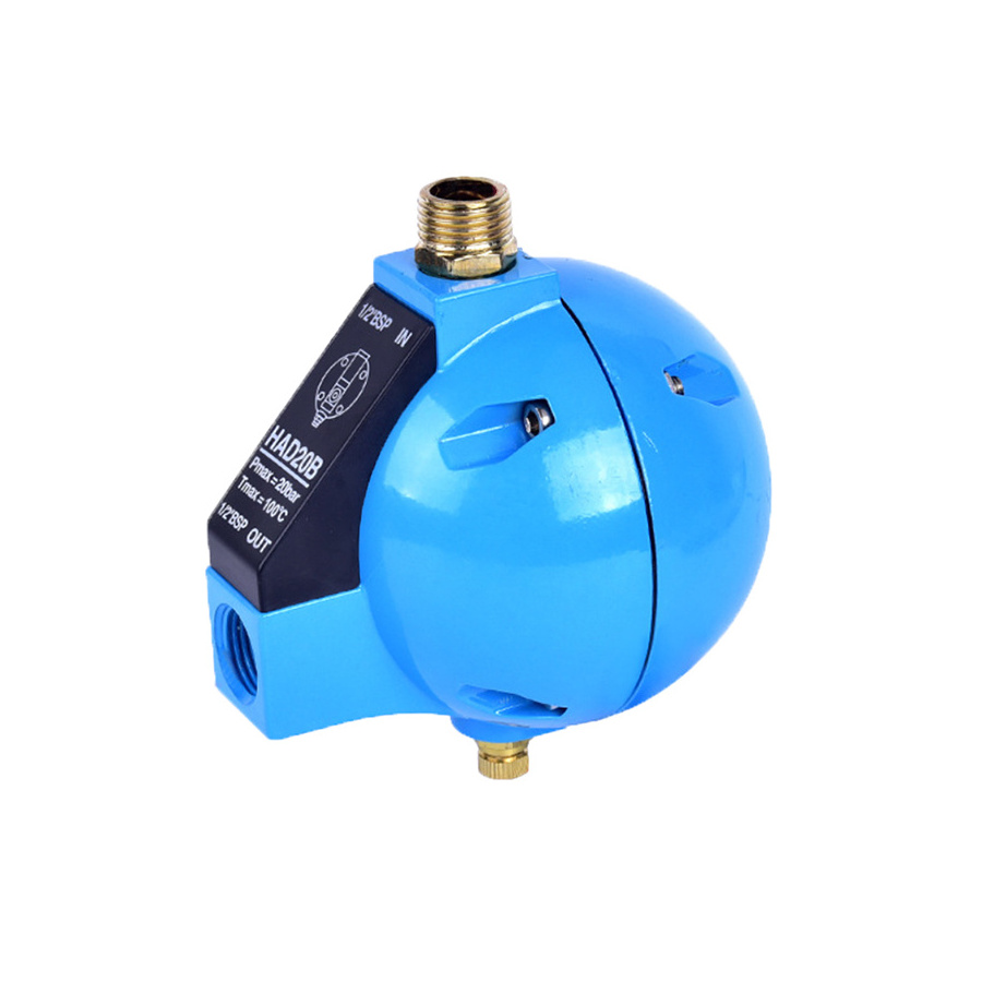 HAD20B Blue Ball Timer HAD-20B Mechanical Auto Drain Valve Compressor Automatic Drain Valve Auto with Air Dryer for Compressor