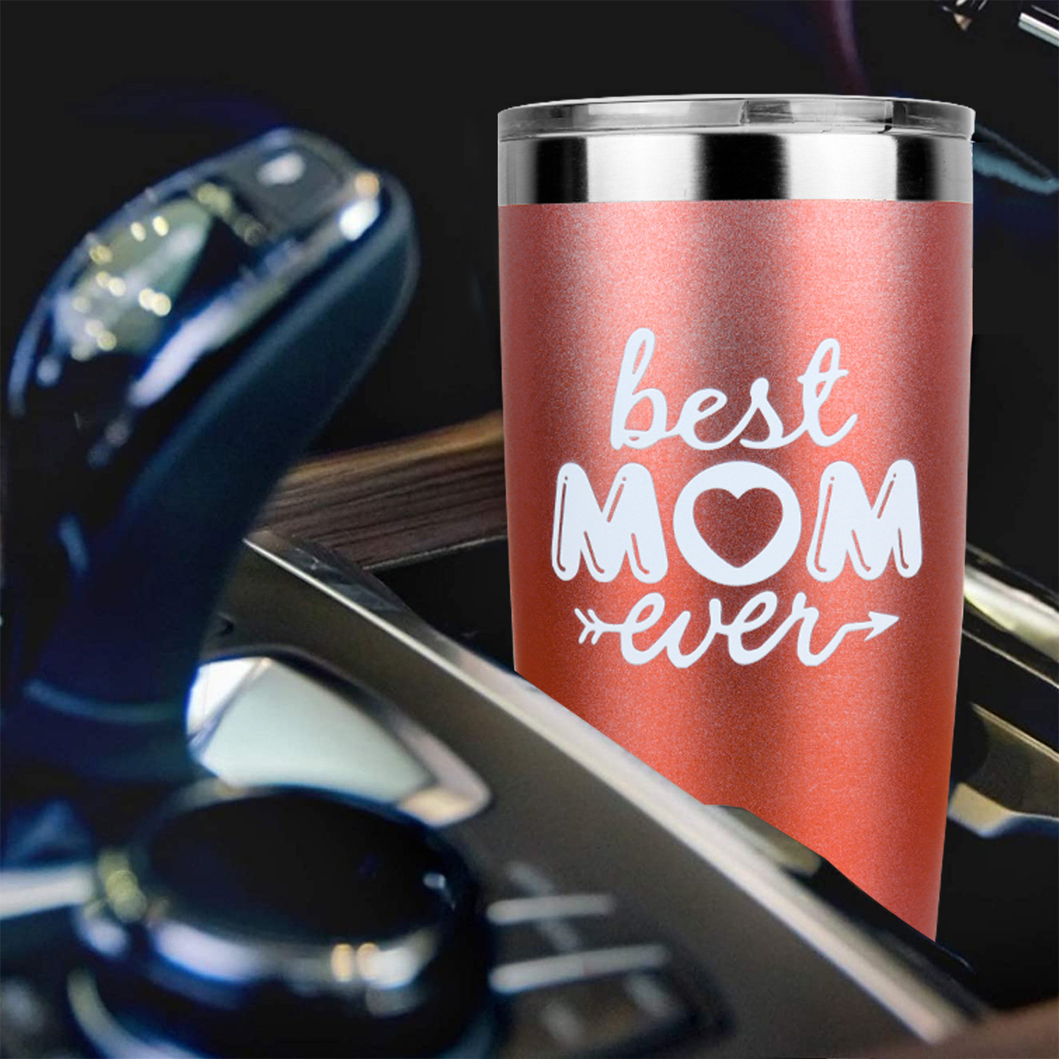 Best Mom Ever 304 stainless steel insulation double vacuum 20OZ car tumblers cups mothers day gift set ideas