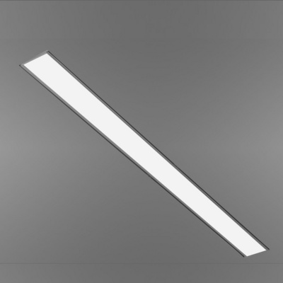 Hotel flush mount LED linear gypsum ceiling light Profile linear led light in ceiling