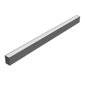 Supermarket led linear light linkable aluminum light fixture 1.2x3.6m with seamless connection