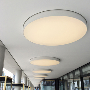 80cm diameter Ceiling LED round light flush mount aluminum chandeliers LED pendant light