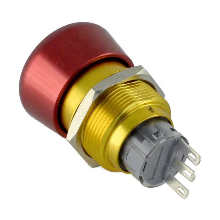 New type with discount! (CE,ROHS)ONPOW 22mm 1NO1NC turn-reset metal emergency stop switch