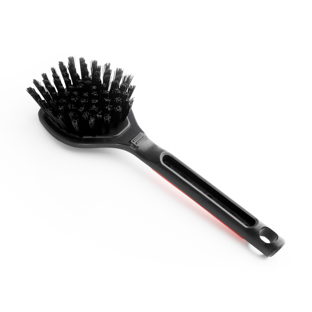 SGCB Tire Brush Premium Auto Detailing Car Wash Brush for Cleaning Tire Ergonomic Grip with Long Handle Durable PBT Btistles