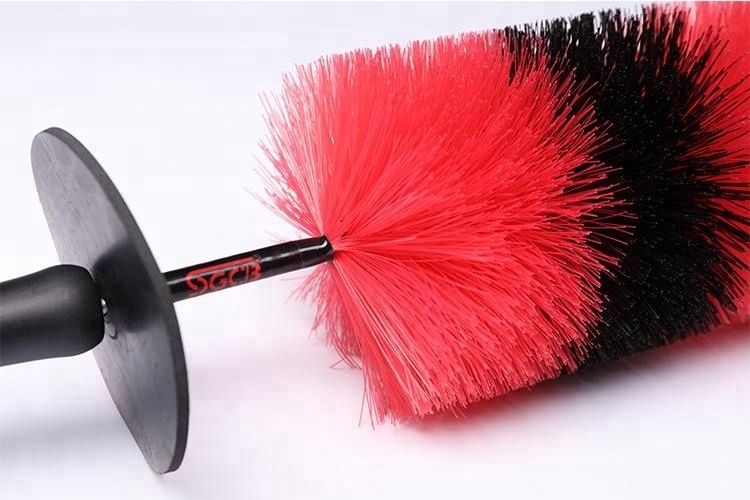 PP material hot selling car wheel wash brush with long handle