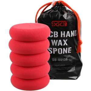 SGCB UFO Shape Auto Foam Wax Applicator Pad Car Tyre Dressing Sponge Applicator