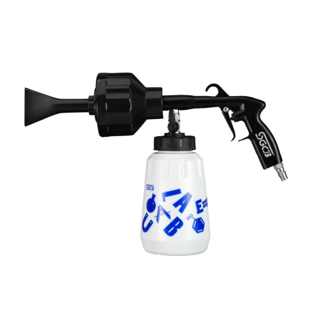 SGCB Pro Car Foamer Gun Cannon Pressure Washer Snow Lance Heavy Duty Car Foam Blaster Big Mouth Adjustable with 1L bottle