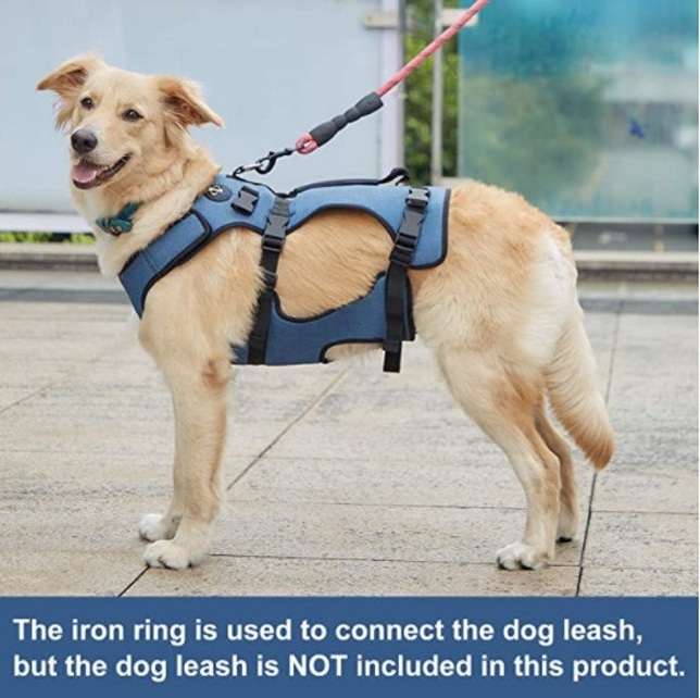 Wholesale Dog Carry Sling Large Robustness Leash Dogs Disabled Comfortable Dog Safety Harness