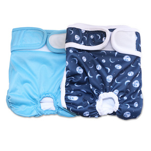 Wholesale Reusable Washable Dog Diapers Female Highly Absorbent Doggie Diapers Size Adjustable Puppy Diapers