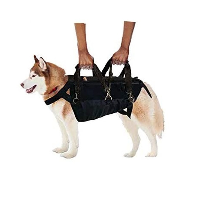 Wholesale Custom Adjustable Breathable Outdoor Dog Lift Harness Full Body Support Dog Support Sling