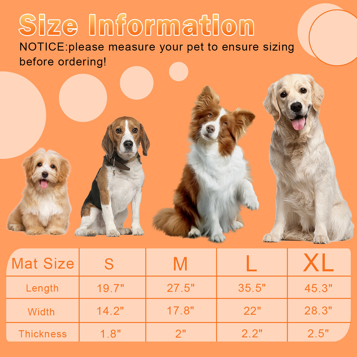 Wholesale Self Heating Warming Pet Mat Washable Innovative Large Fluffy Bed Dog Non-Electric Self Warming Pet Pad Dog Beds