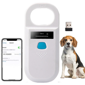 OTPS 134.2khz EMID FDX-B ISO1784/85 Portable rfid dog cat usb bluetoo handheld animal tag chip scanners pet microchip reader