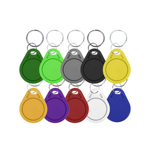 Rewritable Writable 125KHz 13.56MHz Waterproof Rfid Tags Keychain T5577/EM4305 NFC tag213 216 Card NFC Key fob ID Token Keyfobs