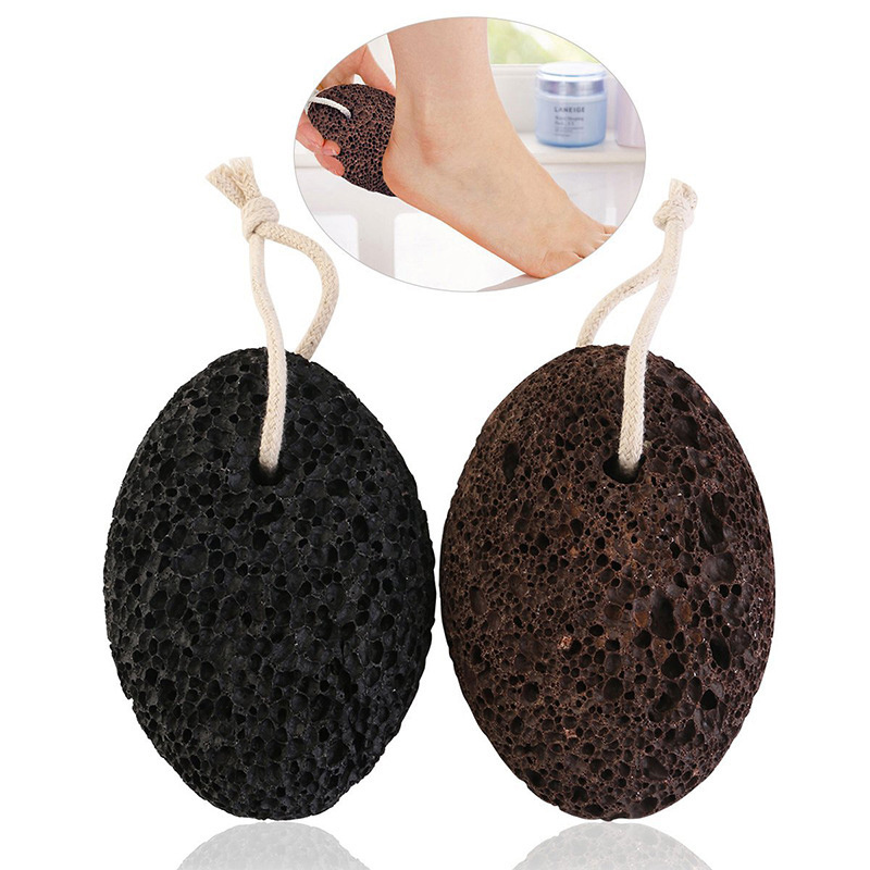 Wholesale OEM Pedicure Exfoliation Tools Foot File Scrub Product Remove Dead Skin Lava Volcanic Pumice Stone For Feet