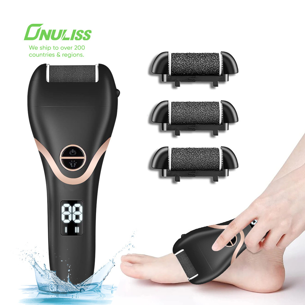 Cordless Electric Foot Callus Remover Pedicure Foot File Callus Remover Grinder Pedicure Foot Care Callus Gel Remover for Feet