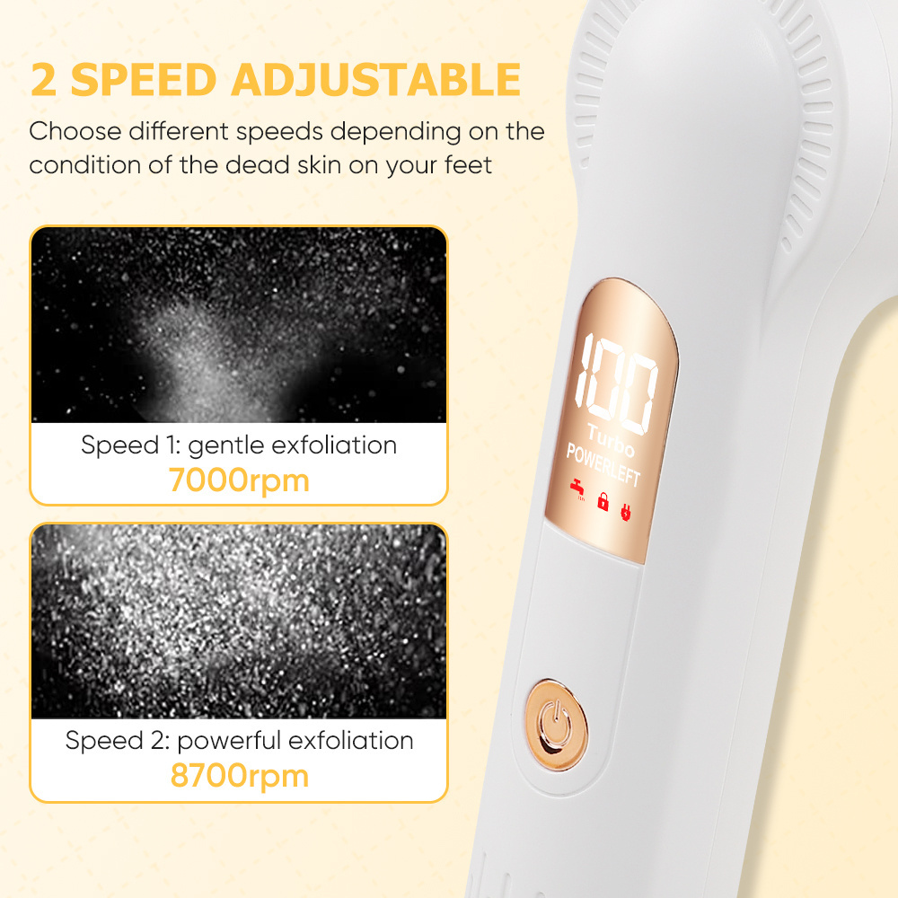 Hard Skin Remover Foot Callus Remover Foot Care Rechargeable Foot File Salon Vacuum Electric Professional Callus Remover