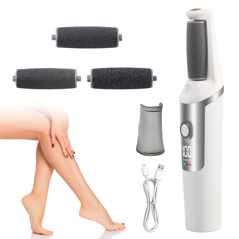 Professional Foot Care for Dead Skin Scrubber File Portable Electric Foot File Pedicure Kits Electric Foot Callus Remover