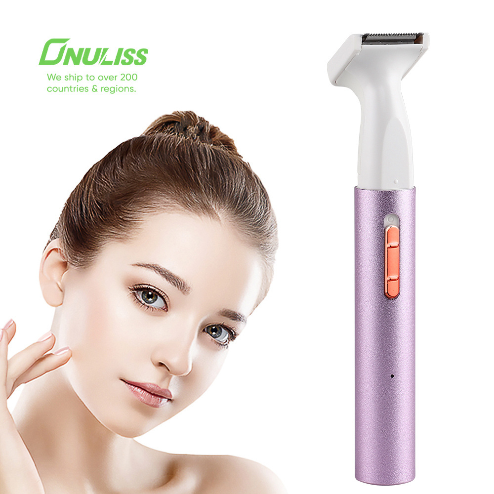 Brows Eyebrow Hair Remover Electric Razor for Women with LED Light for Instant and Painless Hair Removal